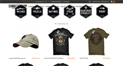 Desktop Screenshot of camoshop.pl