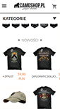 Mobile Screenshot of camoshop.pl